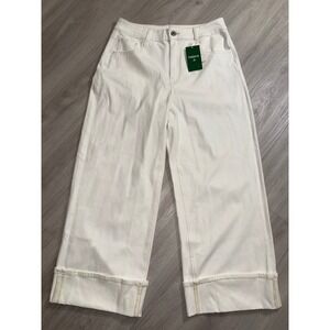 HALARA Wide Leg Pants in Off-White